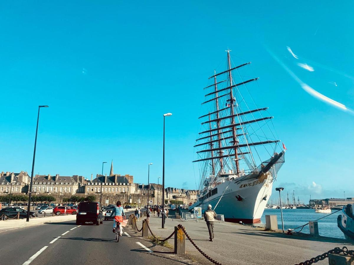 Appartement L'Emeraude A Saint Malo Intra-Muros Exterior foto