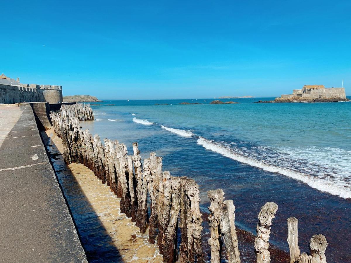 Appartement L'Emeraude A Saint Malo Intra-Muros Exterior foto