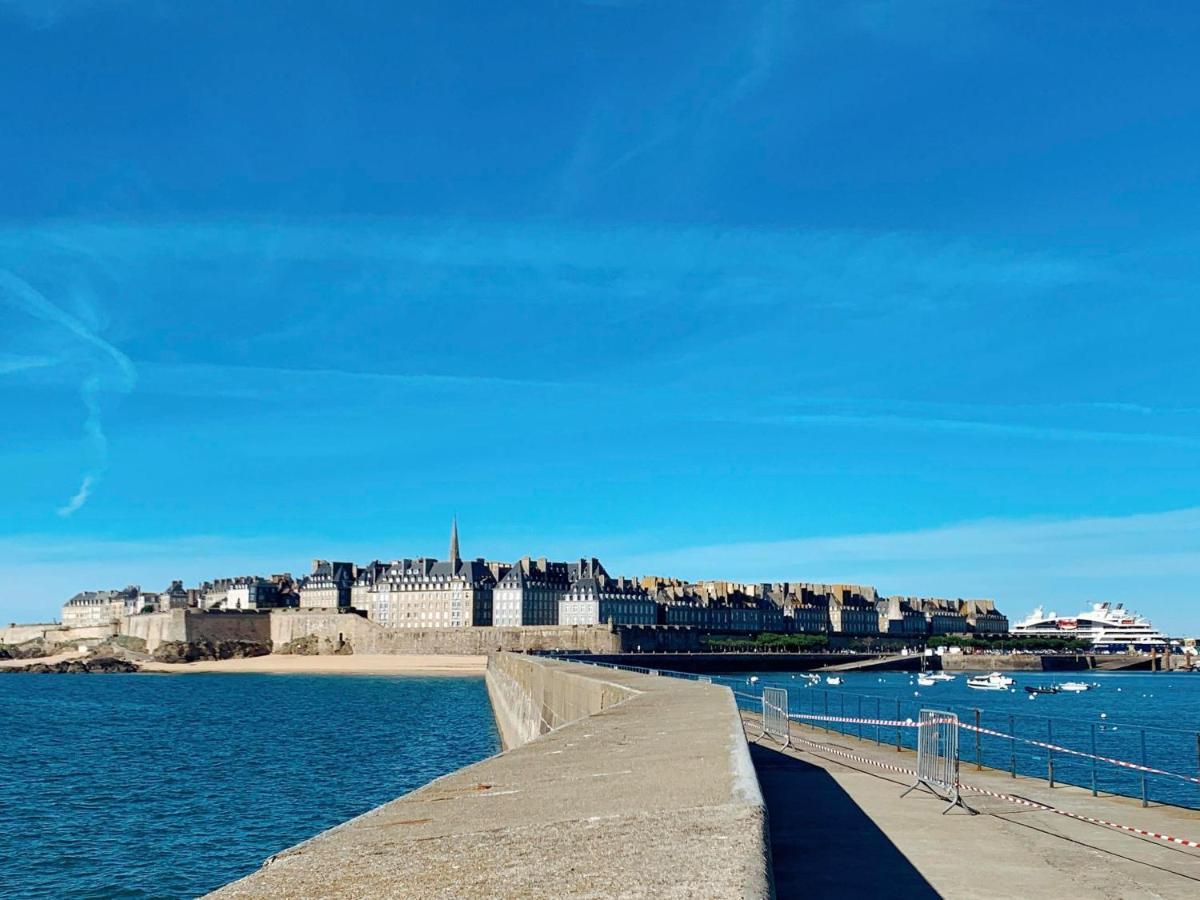 Appartement L'Emeraude A Saint Malo Intra-Muros Exterior foto